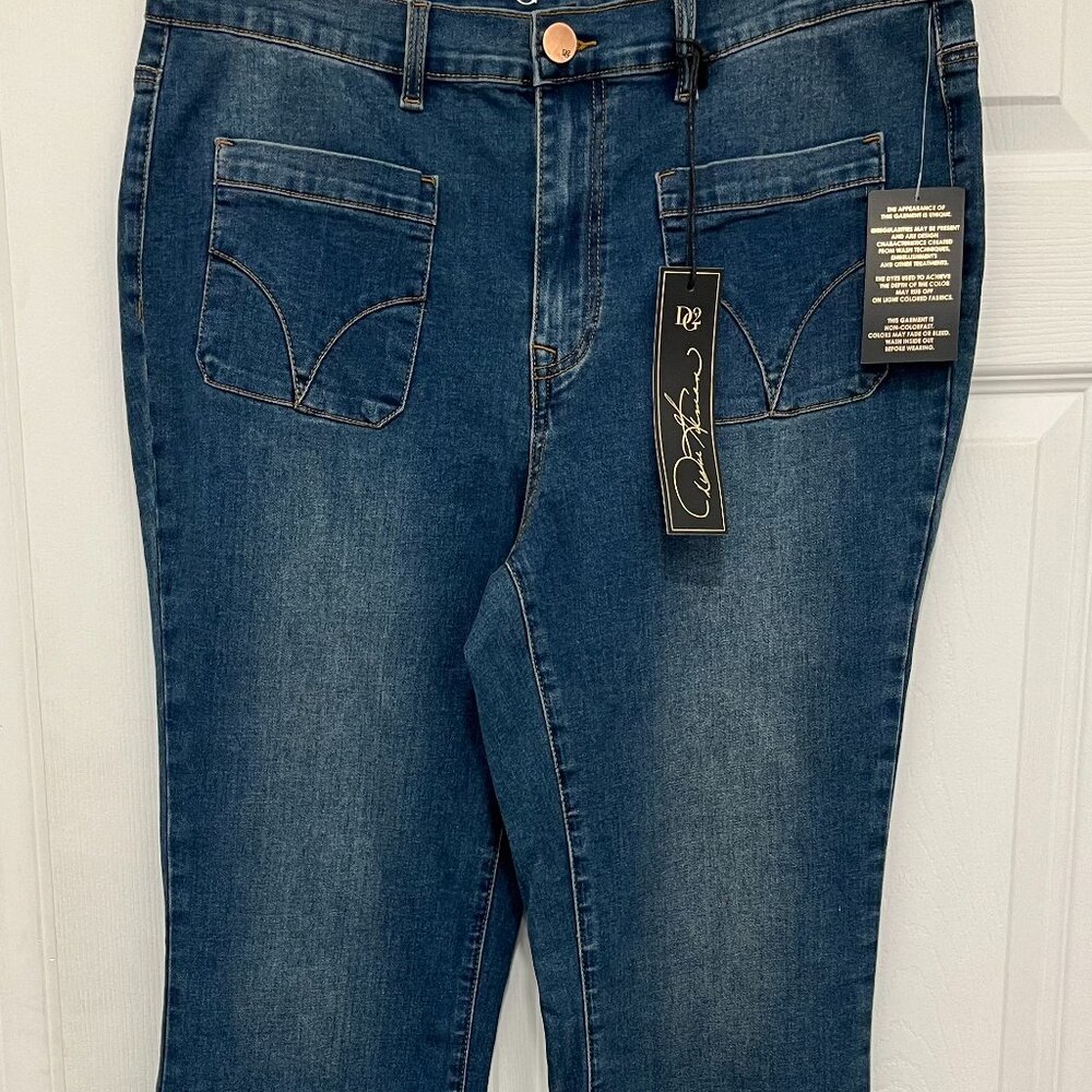 DG2 by Diane Gilman Jeans - Blue - 16 Tall